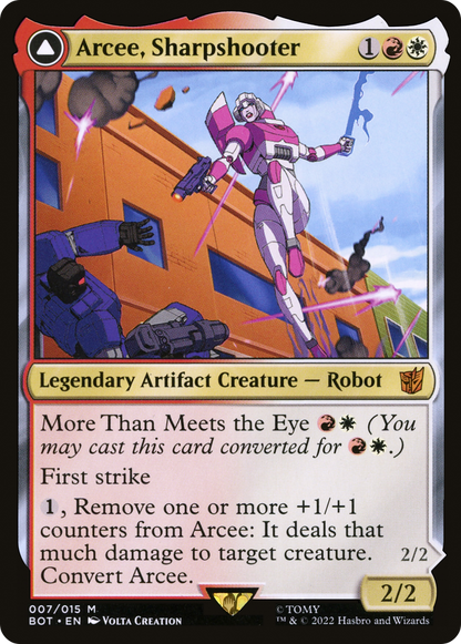 Arcee, Sharpshooter (BOT-007) [Transformers] Foil