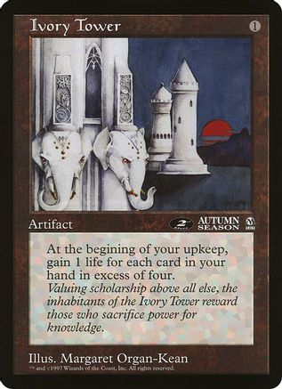 Ivory Tower (2nd Place) (Arena League) [Oversize Cards]