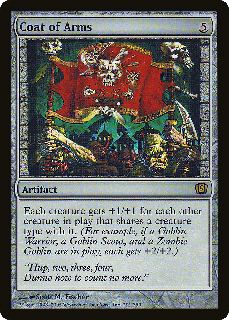 Coat of Arms (9ED-291) [9th Edition] Foil