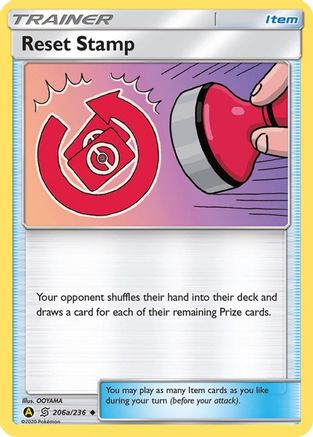 Reset Stamp (206a/236) [Alternate Art Promos] - Promo