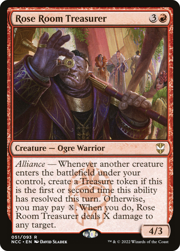 Rose Room Treasurer (NCC-051) [New Capenna Commander]