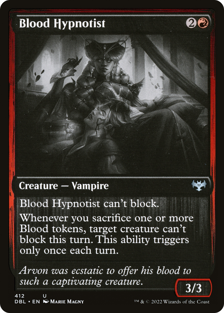 Blood Hypnotist (DBL-412) [Innistrad: Double Feature] Foil