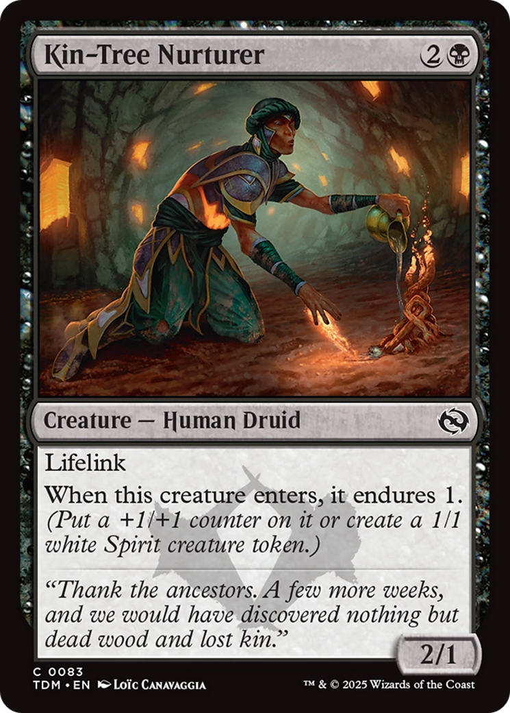 Kin-Tree Nurturer (TDM-083) [Tarkir: Dragonstorm] Foil