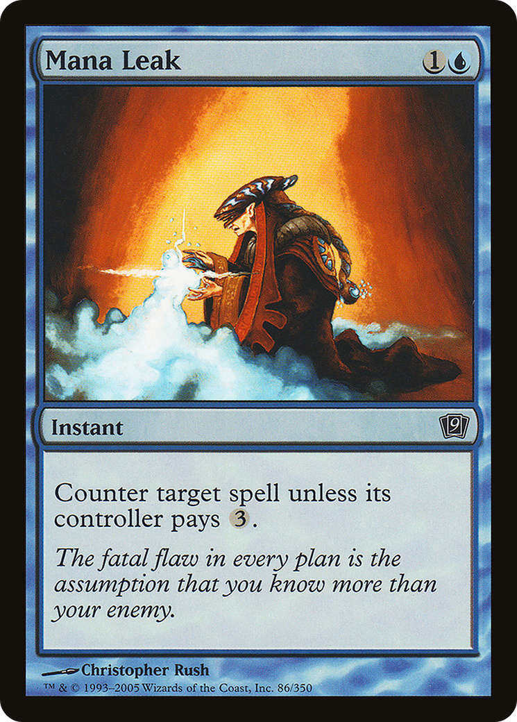 Mana Leak (9ED-086) [9th Edition] Foil