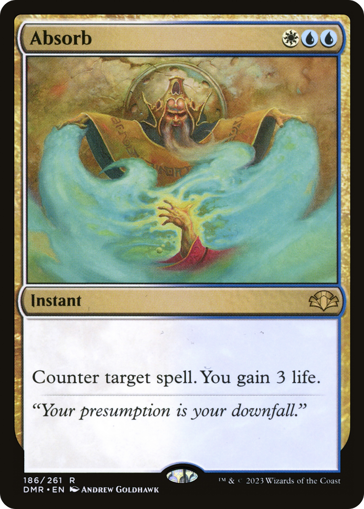 Absorb (DMR-186) [Dominaria Remastered]