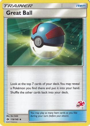 Great Ball (#48 Charizard Stamped) (119/149) [Battle Academy] - Promo