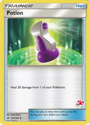Potion (#14 Charizard Stamped) (127/149) [Battle Academy] - Promo
