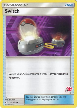 Switch (#58 Charizard Stamped) (132/149) [Battle Academy] - Promo