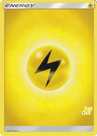 Lightning Energy (#7 Pikachu Stamped) [Battle Academy] - Promo