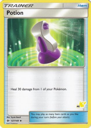 Potion (#40 Pikachu Stamped) (127/149) [Battle Academy] - Promo