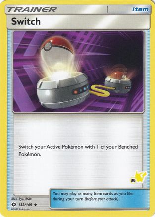 Switch (#36 Pikachu Stamped) (132/149) [Battle Academy] - Promo