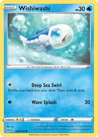 Wishiwashi (050/189) [SWSH03 Darkness Ablaze] - Common