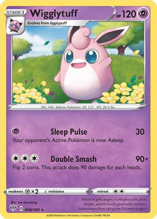 Wigglytuff (068/189) [SWSH03 Darkness Ablaze] - Rare