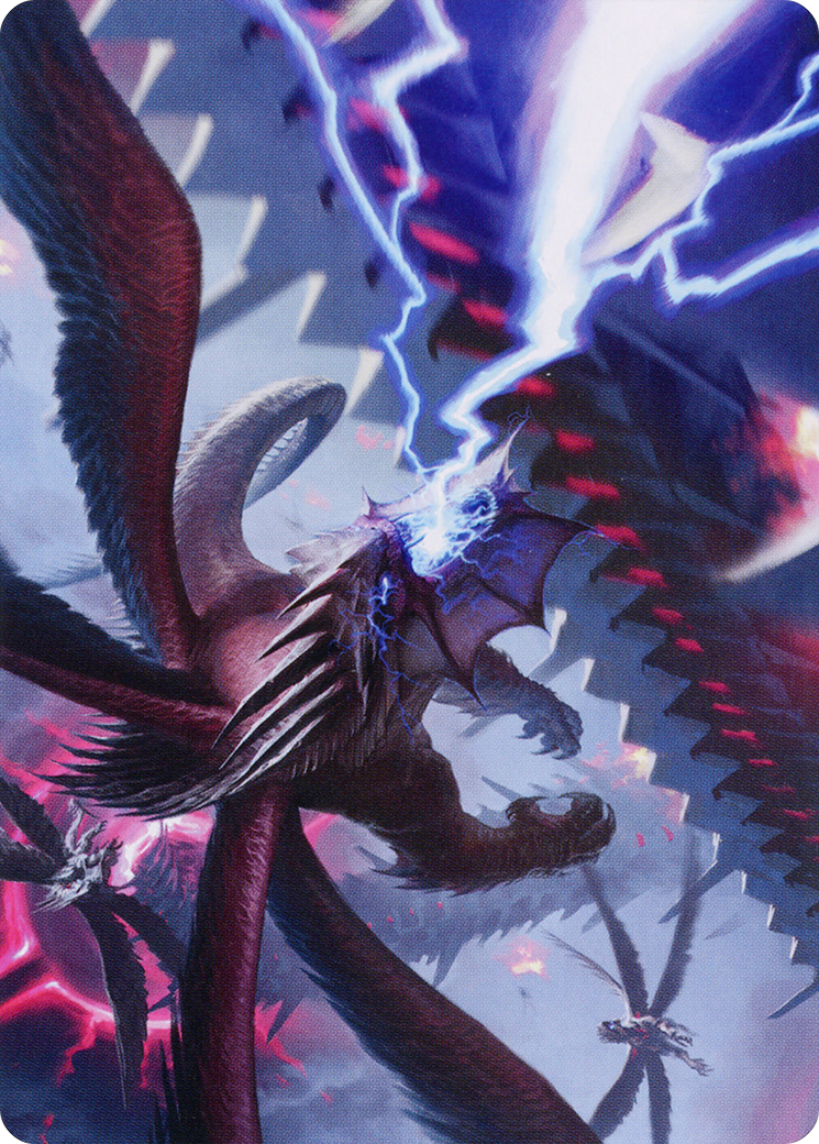 Defiant Thundermaw // Defiant Thundermaw (AMOM-035) (Borderless) [March of the Machine Art Series] Foil
