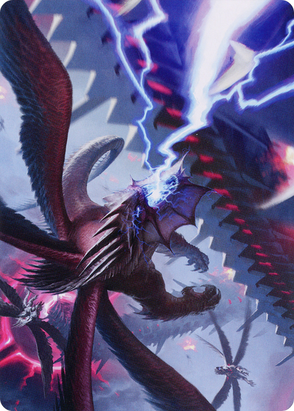 Defiant Thundermaw // Defiant Thundermaw (AMOM-035) (Borderless) [March of the Machine Art Series] Foil