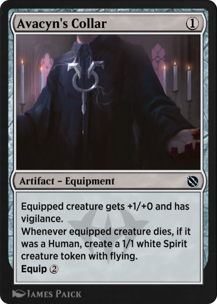 Avacyn's Collar (SIS-068) [Shadows of the Past]