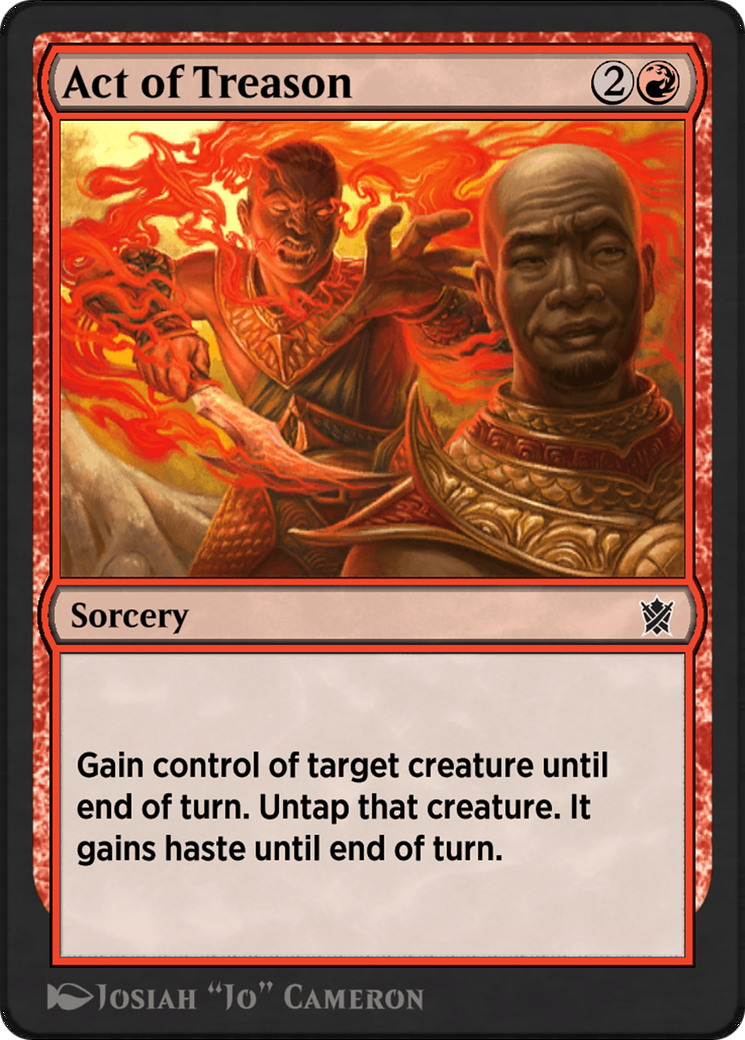 Act of Treason (KTK-95Y) [Khans of Tarkir]