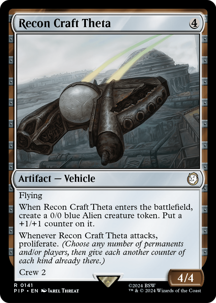 Recon Craft Theta (PIP-141) [Fallout] Foil