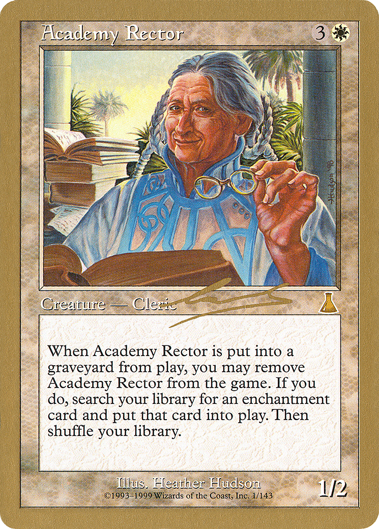 Academy Rector - 2000 Nicolas Labarre (UDS) [World Championship Decks 2000]