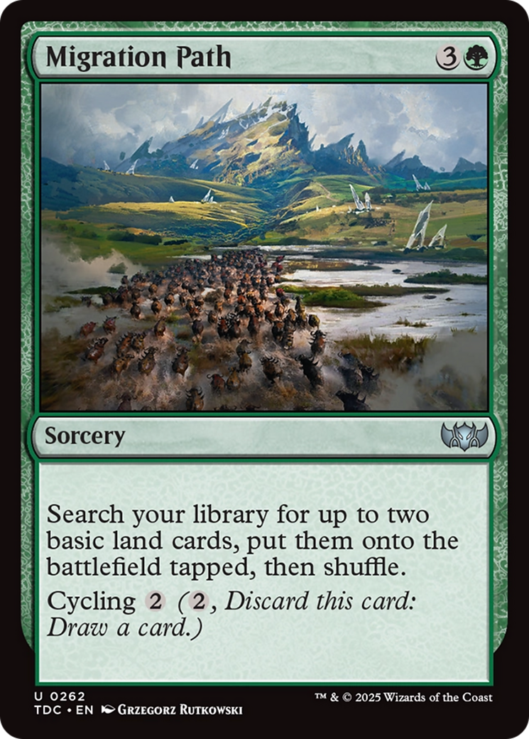 Migration Path (TDC-262) [Commander: Tarkir: Dragonstorm]