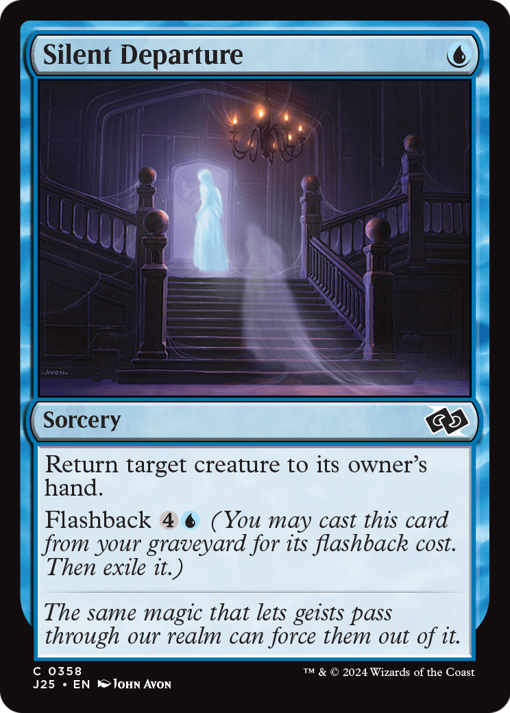 Silent Departure (J25-358) [Foundations Jumpstart]