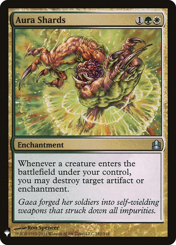 Aura Shards (CMD) (LIST-CMD-182) [The List]