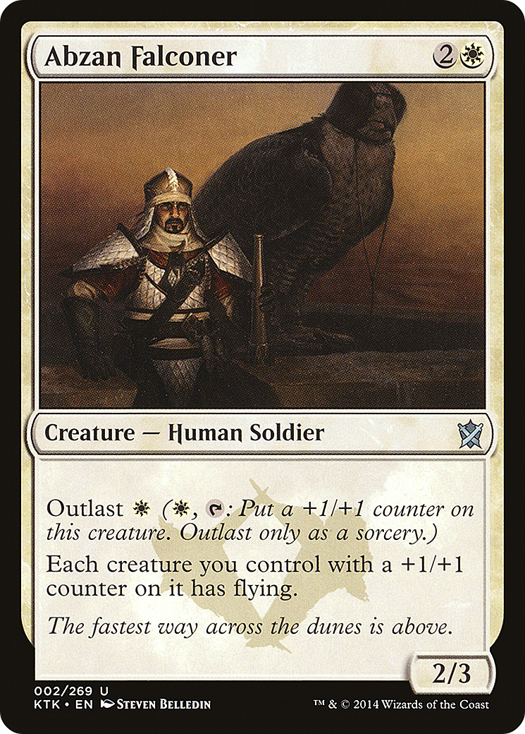 Abzan Falconer (KTK-002) [Khans of Tarkir]