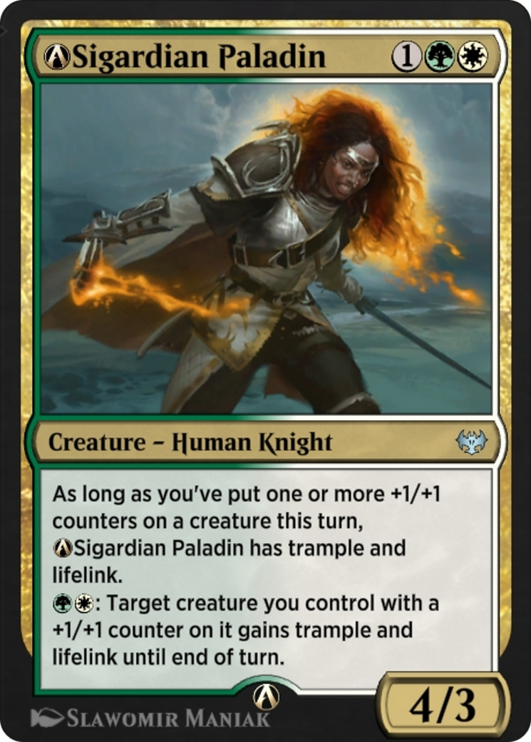 A-Sigardian Paladin (VOW-A-247) [Innistrad: Crimson Vow]