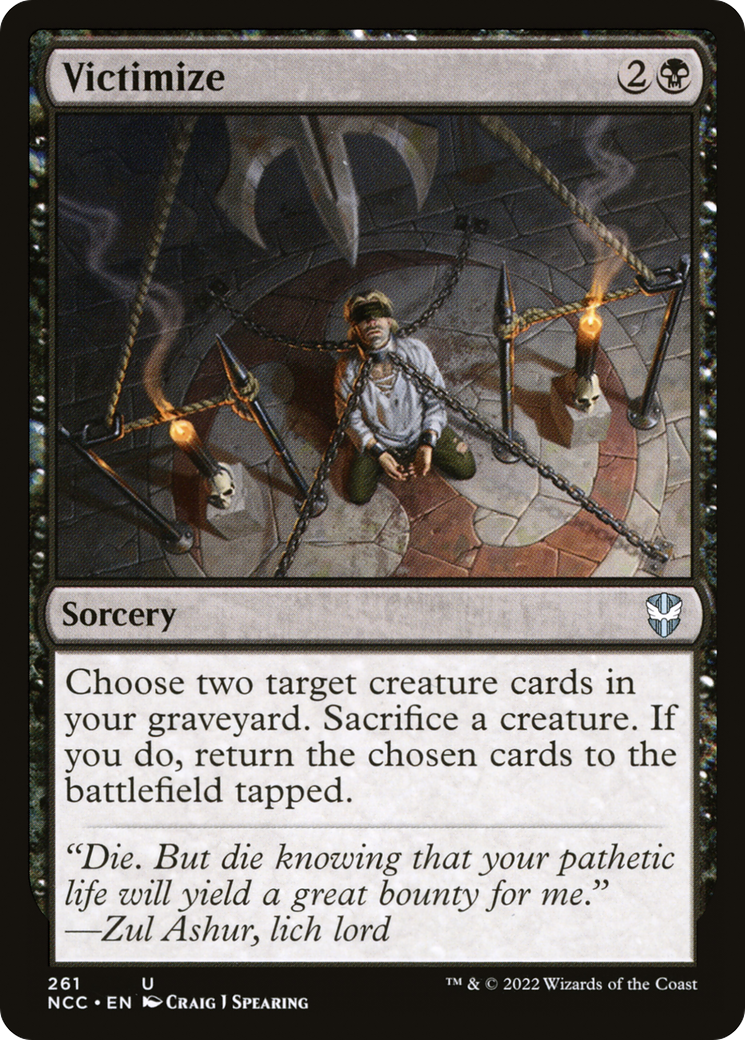 Victimize (NCC-261) [New Capenna Commander]
