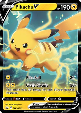 Pikachu V (SWSH063/307) [SWSH Sword & Shield Promo Cards] Holofoil - Promo