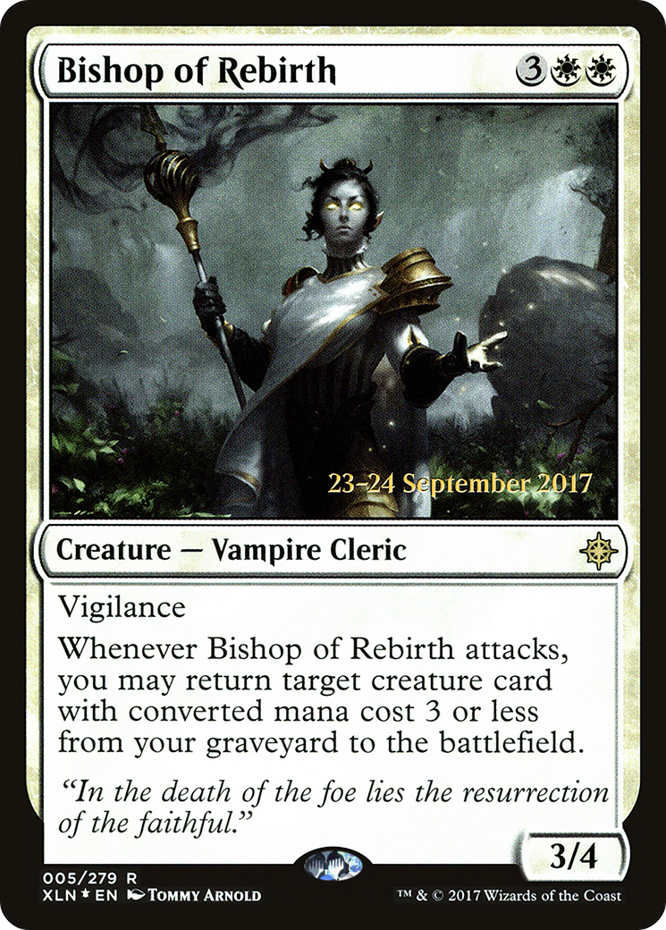 Bishop of Rebirth (PRE-05S) [Ixalan Promos] Foil