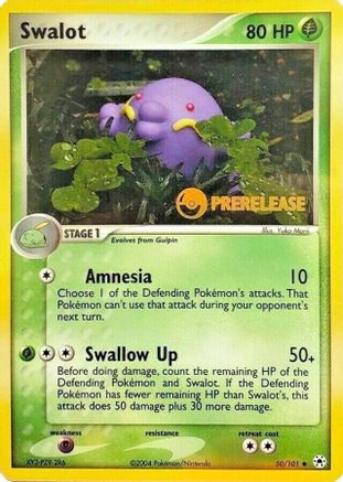 Swalot (Prerelease) (50/101) [Nintendo Promos] - Promo