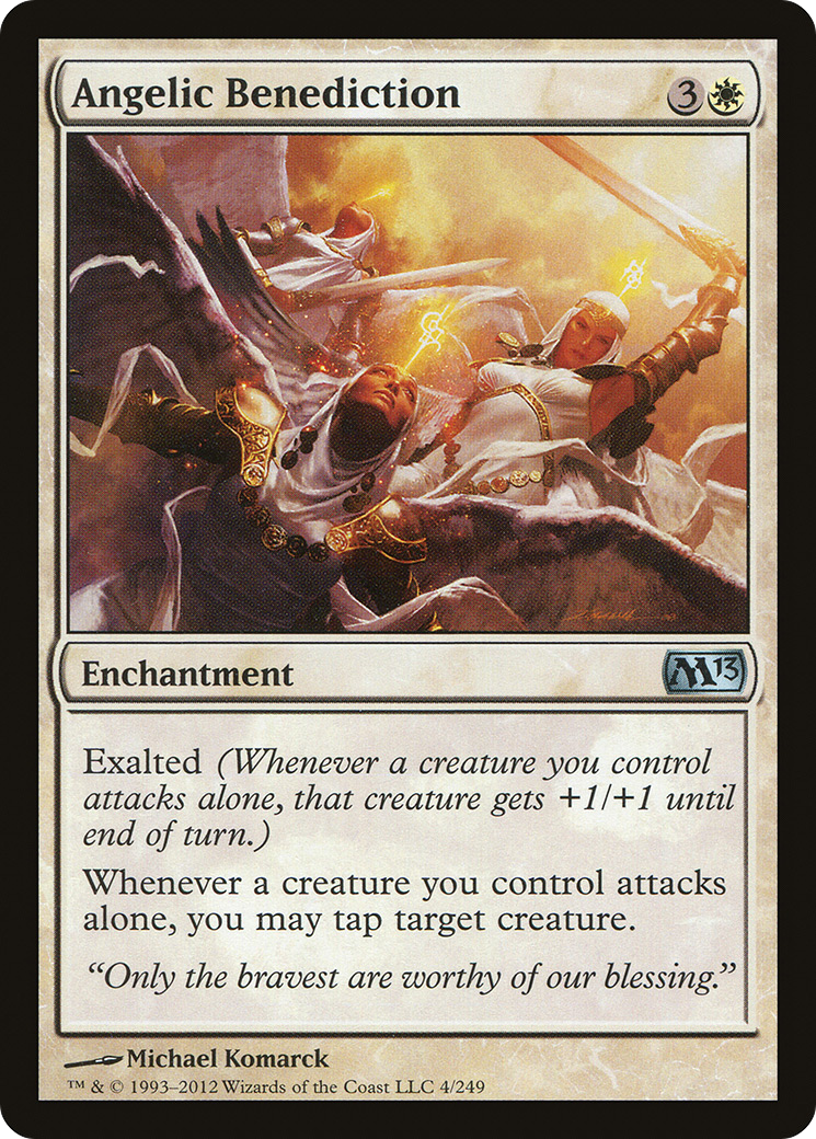 Angelic Benediction (M13-004) [Magic 2013] Foil