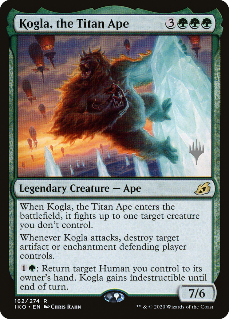 Kogla, the Titan Ape (PPIKO-162) [Promo Pack: Ikoria: Lair of Behemoths Promos] Foil
