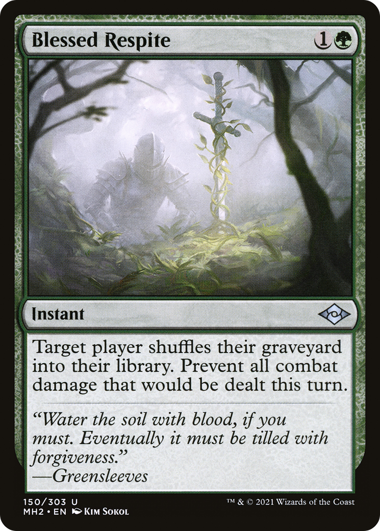 Blessed Respite (MH2-150) [Modern Horizons 2] Foil