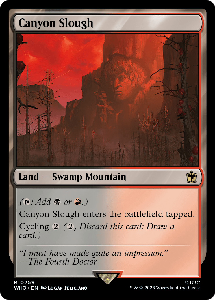 Canyon Slough (WHO-259) [Doctor Who] Foil