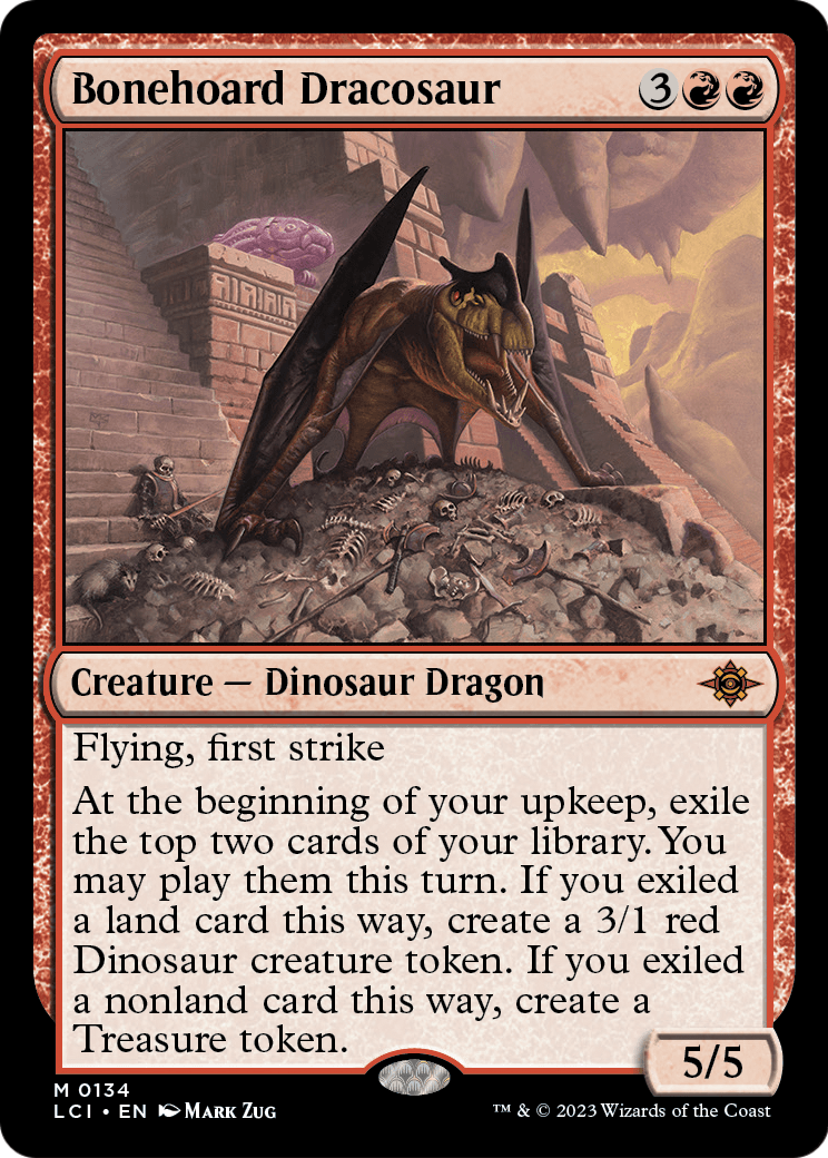 Bonehoard Dracosaur (LCI-134) [The Lost Caverns of Ixalan]