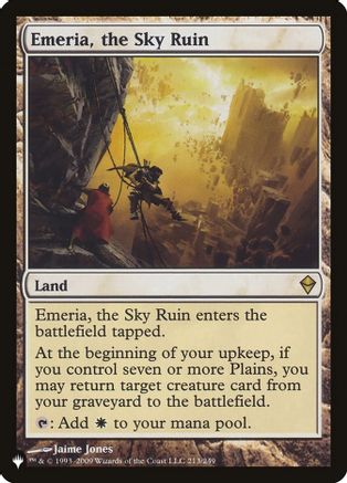 Emeria, the Sky Ruin (LIST-213/249) [The List Reprints]