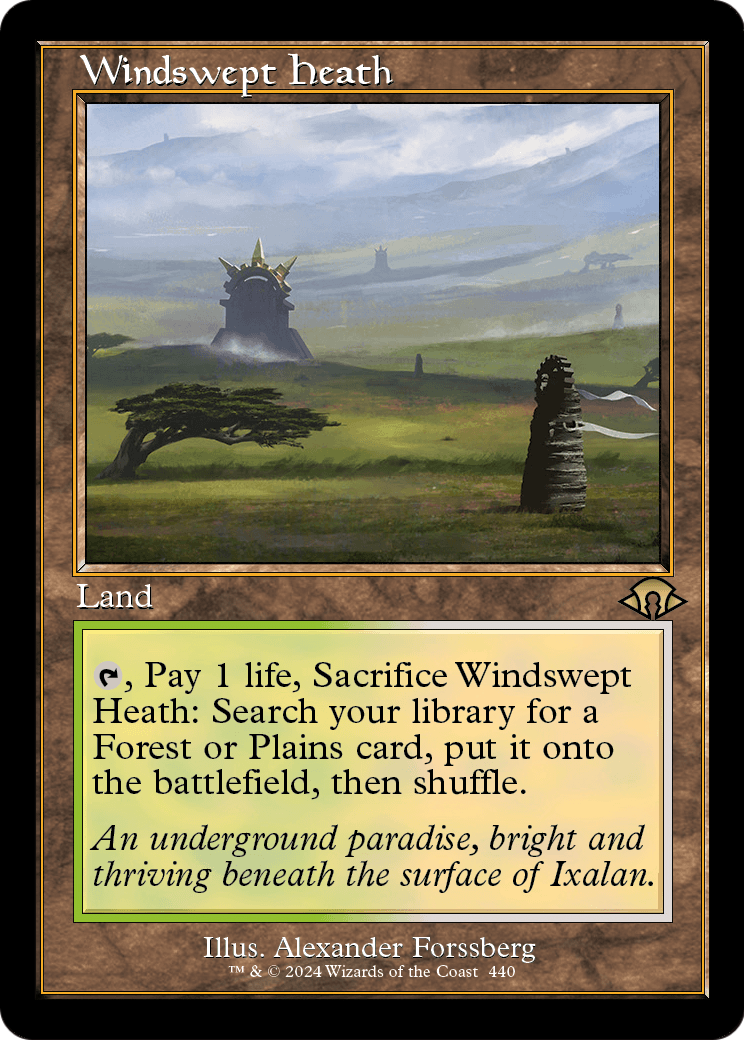 Windswept Heath (Retro Frame) (MH3-440) [Modern Horizons 3] Foil