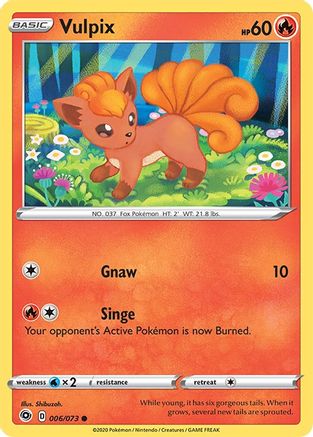 Vulpix (006/73) [Champions Path] - Common