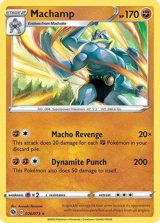 Machamp (026/73) [Champions Path] Reverse Holofoil - Holo Rare