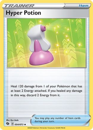 Hyper Potion (054/73) [Champions Path] Reverse Holofoil - Uncommon