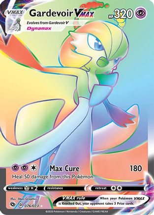 Gardevoir VMAX (Secret) (076/73) [Champions Path] Holofoil - Secret Rare