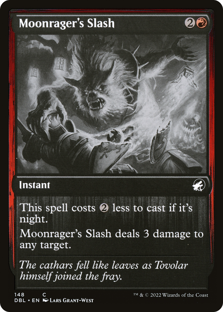 Moonrager's Slash (DBL-148) [Innistrad: Double Feature]