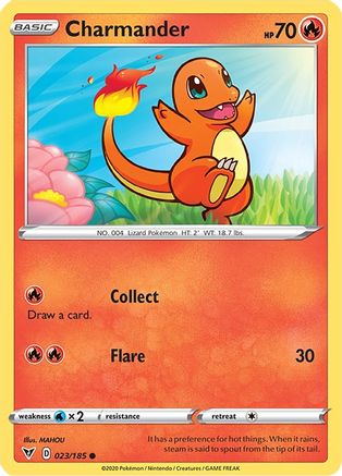 Charmander (023/185) [SWSH04 Vivid Voltage] - Common