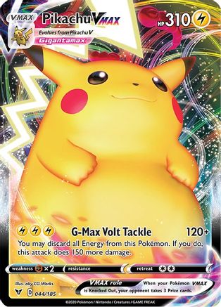 Pikachu VMAX (044/185) [SWSH04 Vivid Voltage] Holofoil - Ultra Rare
