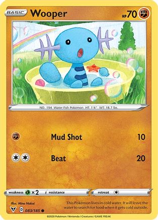 Wooper (083/185) [SWSH04 Vivid Voltage] Reverse Holofoil - Common