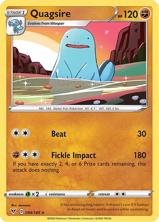 Quagsire (084/185) [SWSH04 Vivid Voltage] - Rare