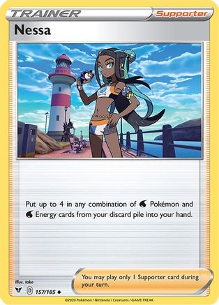 Nessa (157/185) [SWSH04 Vivid Voltage] - Uncommon