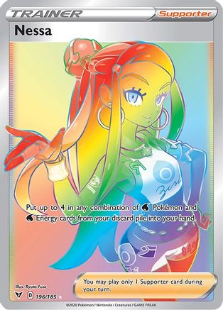 Nessa (Secret) (196/185) [SWSH04 Vivid Voltage] Holofoil - Secret Rare